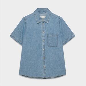Denim Forum The '90s Vintage Shortsleeve Denim Shirt